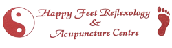 happy feet acupunture logo